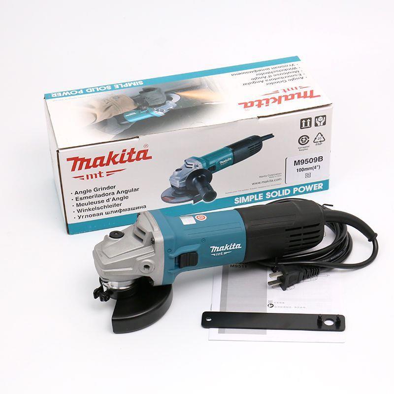 牧田角磨机大功率家用手磨打磨切割机Makita电动工具手砂轮M9509B