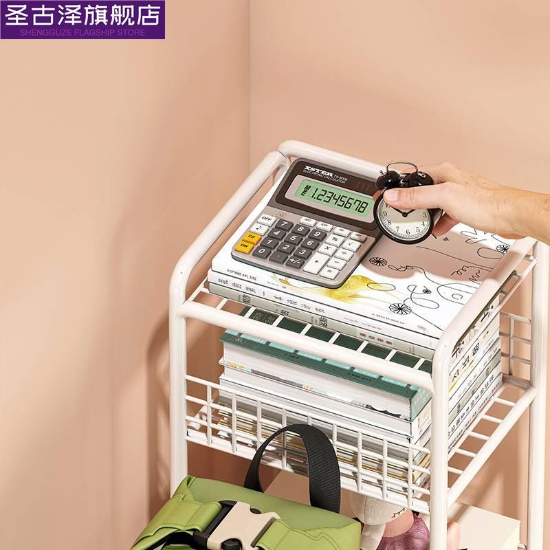 收纳矮书架绘本架书柜架置物架好物桌面小推车桌下办公室书包移动