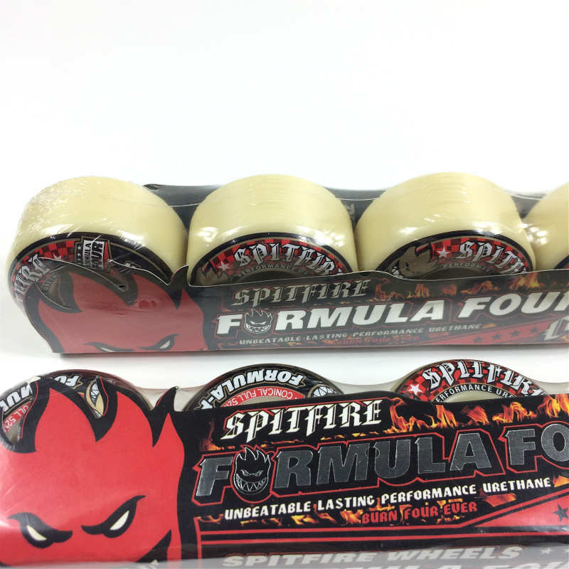 动作101a*型双spitfirewheels轮小火硬h轮红色人32mm52滑板翘