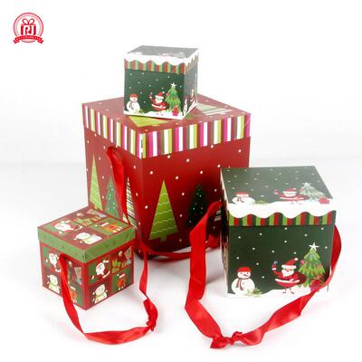 Christmas gift box Christmas fruit box Christmas tree