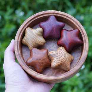 小星星檀木装 你就是我 饰摆件送礼刻字礼物 小作坊 Joe