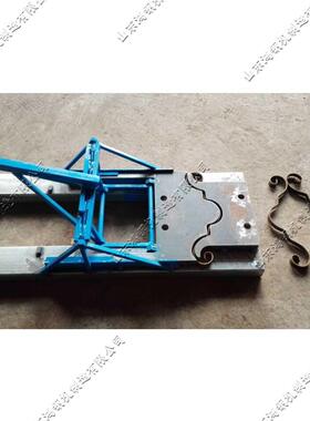 扁钢板材弯弧设备 小型金属型材弯曲设备 全自动液压式钢材折弯机