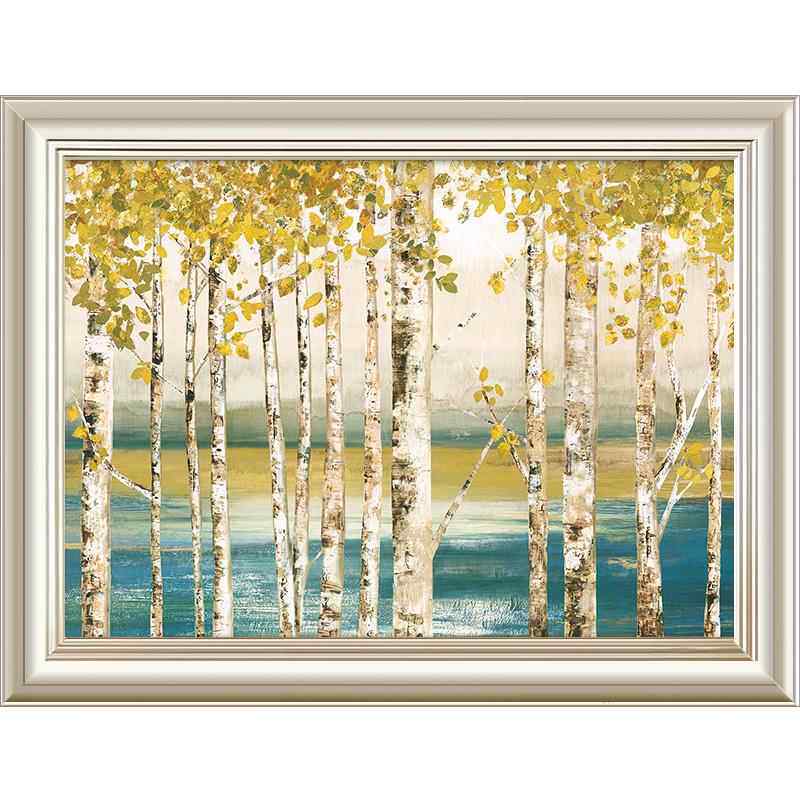 简美电表箱装饰画配电箱可推拉遮挡壁画挂画总开关弱电源箱电闸盒