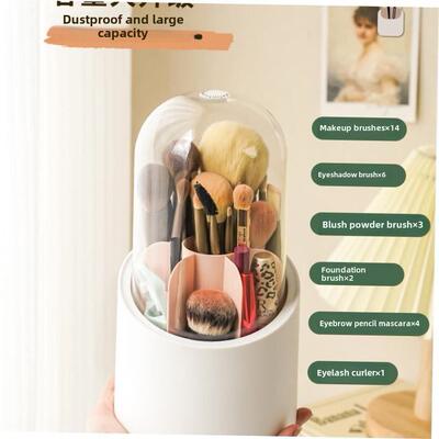 make up organizer storage box acrylic cosmetics rotation