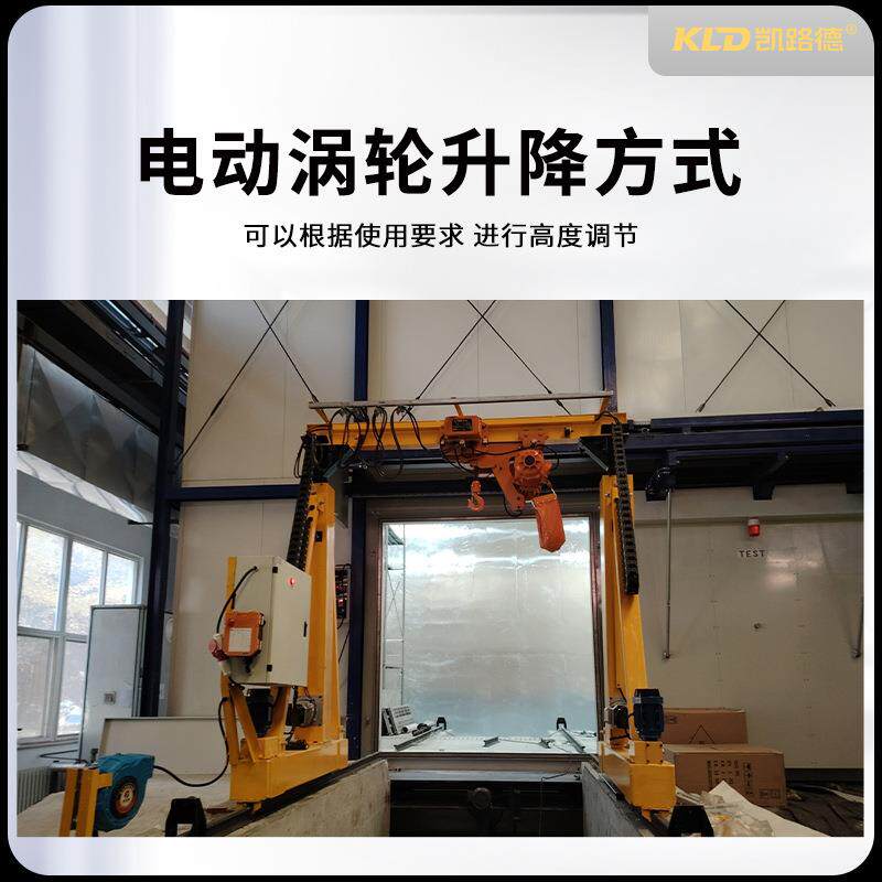 轨道门式起重机拆装方便厂家供应电动涡轮升降小型遥控行走龙门架
