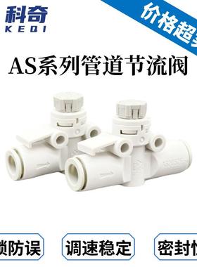 管道AS1002F带锁节流阀2002F调速阀2052控制3002F-04 06 08 10 12