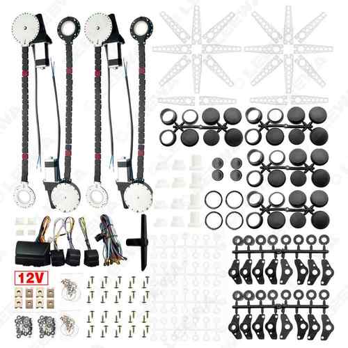 12V4门老款电动窗8盒式开关汽车玻璃升降器汽车电动窗