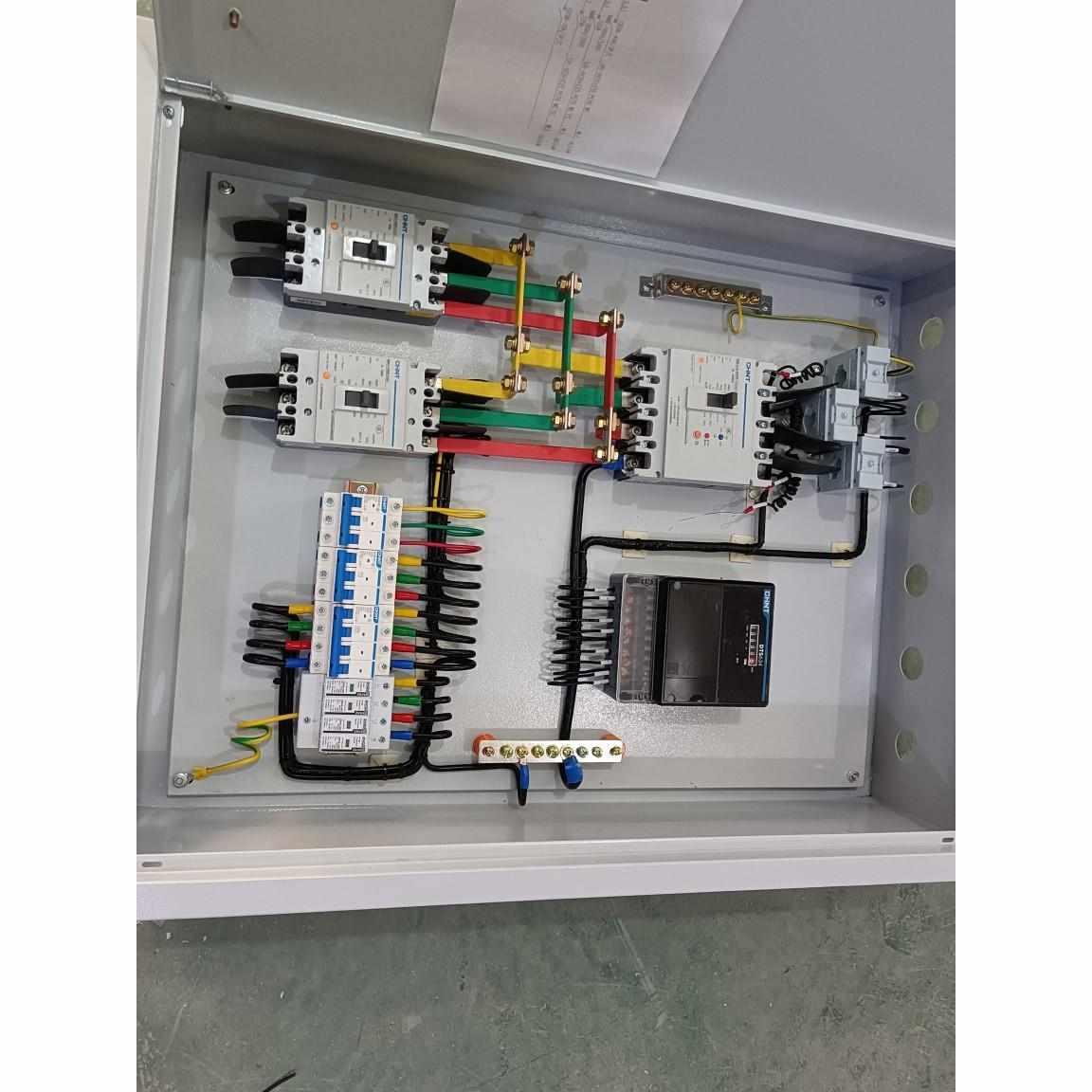 定制低压成套配电箱三相四线双电源控制箱工地箱家用照明箱电表箱