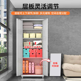 加厚室外阳台柜储物柜靠墙多功能杂物收纳柜防晒滑轮铁皮柜置物柜