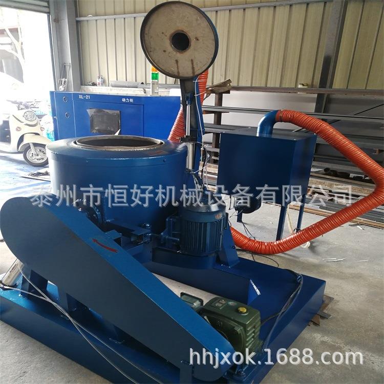供应车汽零部业弹簧等电件镀用工脱水甩干SS751-10机下卸料工业脱