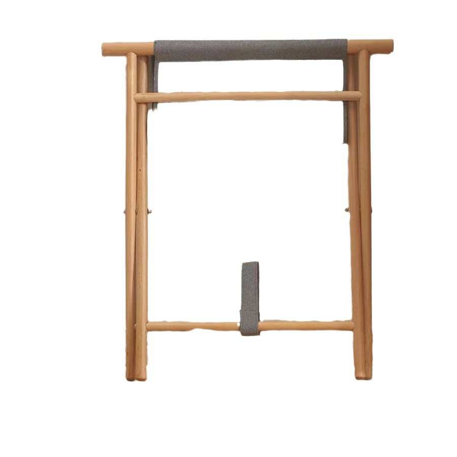 宾馆行李架收纳架架衣服行李箱宿家用民双层置宿舍可折叠实木物