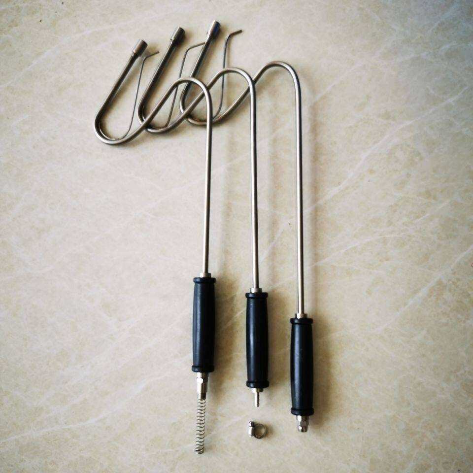 汽油分析仪汽油探头汽油手柄S弯握柄明全富力