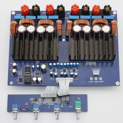 TAS5630 2.1大功率数字功放板（1200W)00W/3欧 + 2*300W/6欧