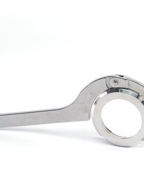 304不锈钢DIN由任扳手方头圆螺母扳手SMS活接扳手五金工具扳手