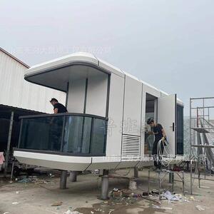 室外移动方舱建筑景区太空舱智能方舱民宿客房活动酒店房星空小屋