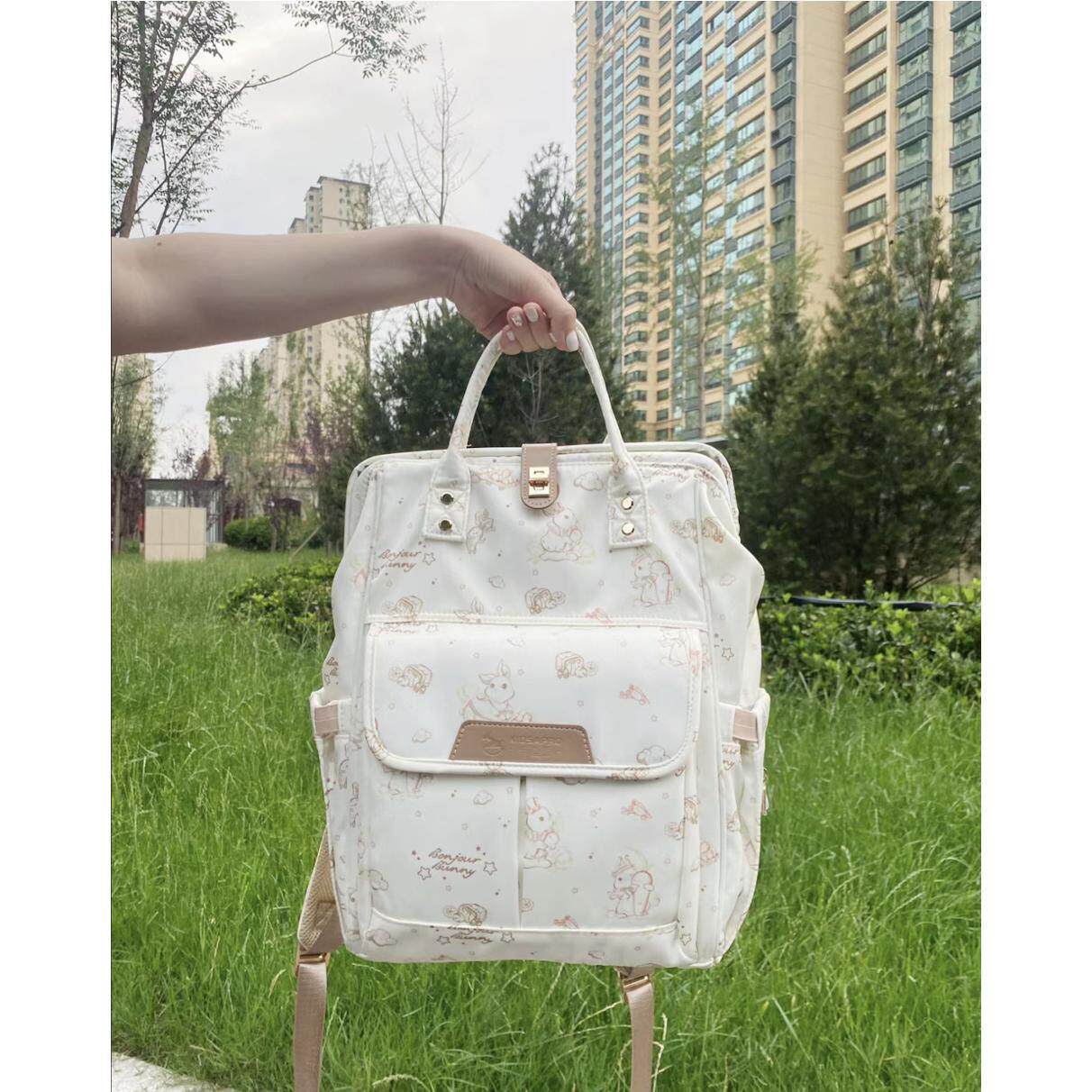 妈咪包母婴外出轻便高颜值多功能大容量母婴包宝妈出门双肩包揹包