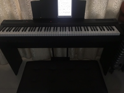 初学者吐槽下雅马哈电钢琴P125怎么样?音质效果好吗,评测