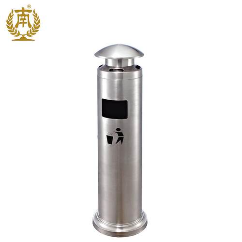 广烟州GPXGPX-129C-系列户外不锈钢蒂柱大座堂立式底灰烟桶灭烟柱