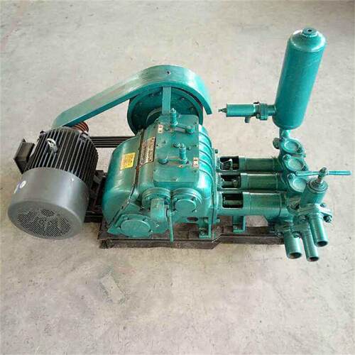 BW320柱塞式灰浆注浆机 卧式三缸往复式单作用活塞泵BW250注浆机