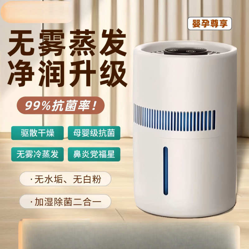 爆款静音大雾量车载空气净化加湿器迷你便携式家用办公室补水
