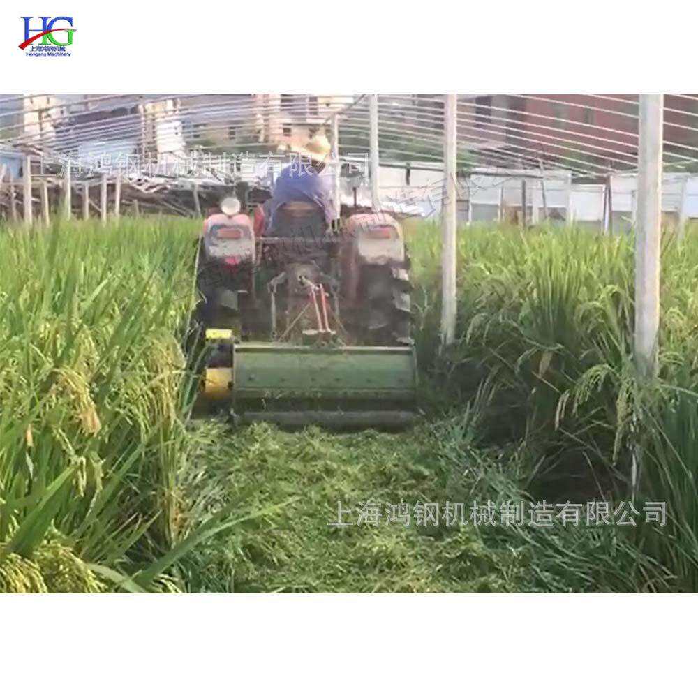 悬挂式秸秆粉碎还田机 拖拉机麦田植物秆处理器 种植大棚杀秧设备
