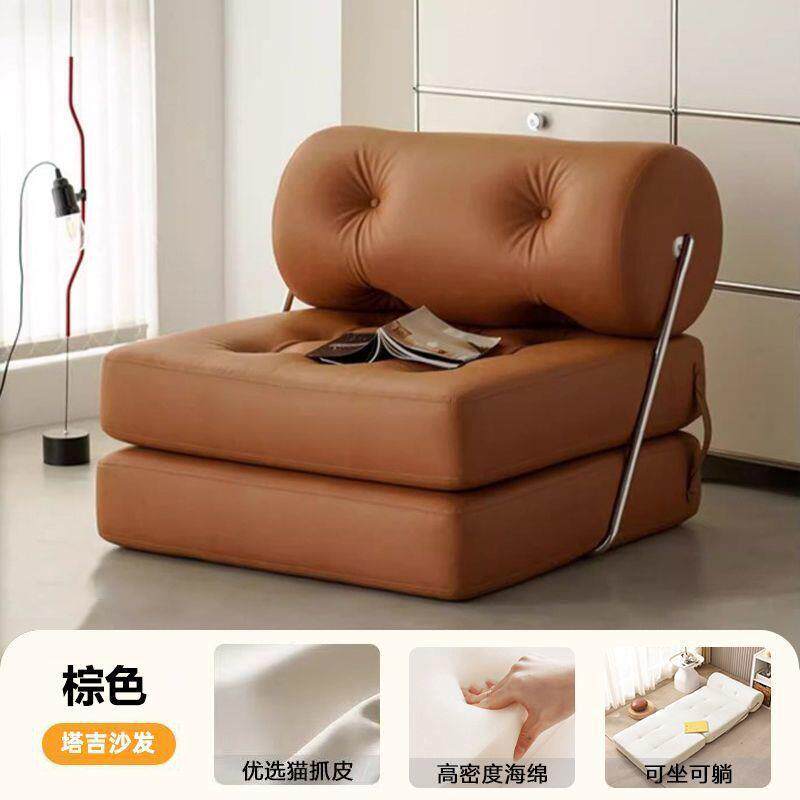 沙发床可折叠两用家用卧室豆腐块塔吉单人懒人沙发躺坐源头工xKW