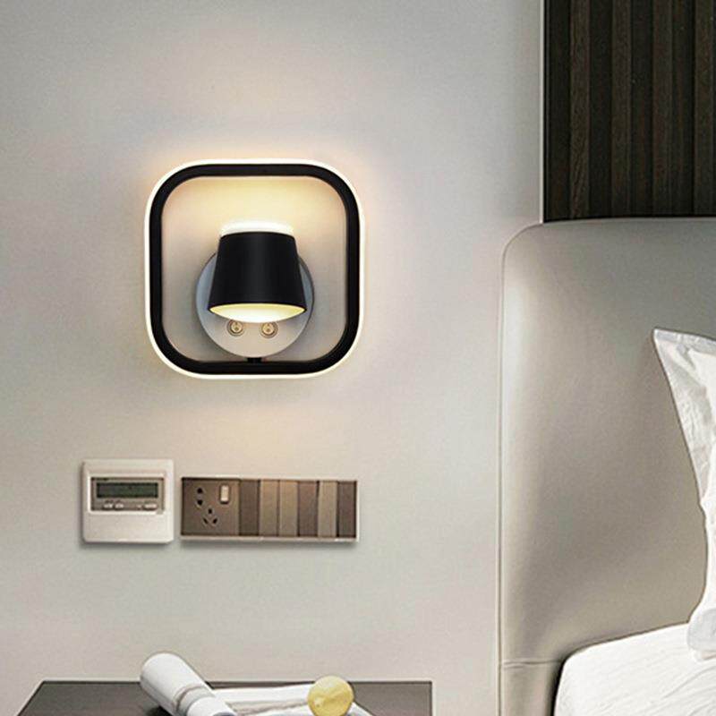 长条厂旋家卧室床头壁灯意楼梯495书房墙壁房过道阅读灯创可客转
