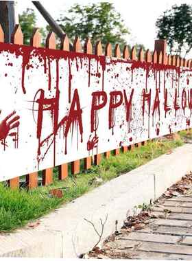 Latest Halloween Banner Backdrop Happy Halloween Decoration