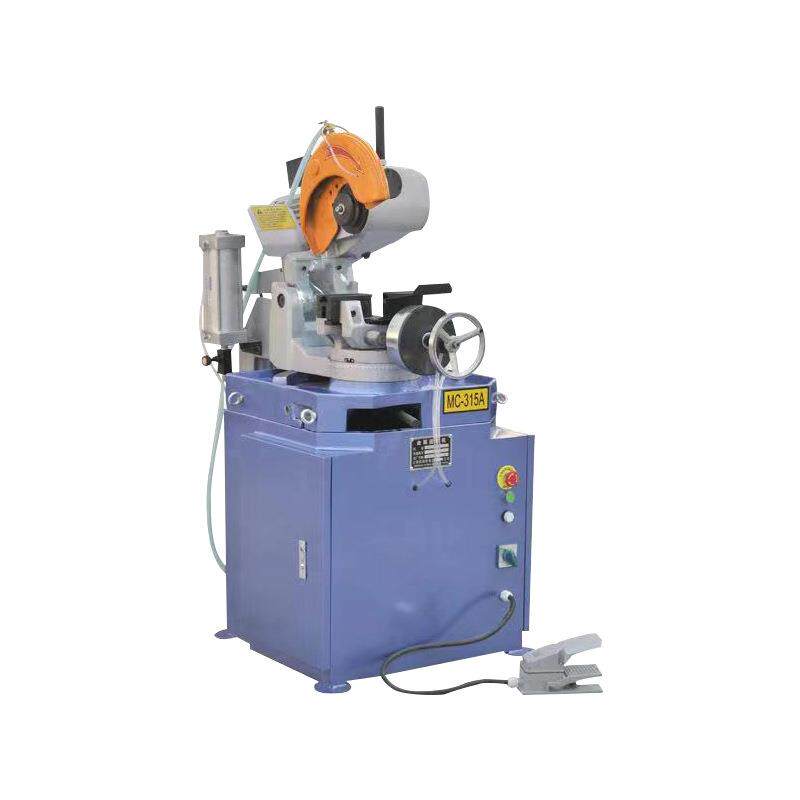 半自动切管机45&deg;角切管机铁铜不锈钢管切管机半自动金属圆锯机