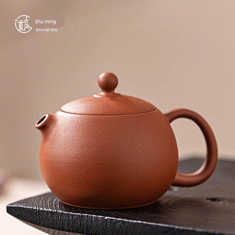 入门经典款大红袍西施壶100cc紫泥紫砂壶小品壶凤鸣家用茶具单壶