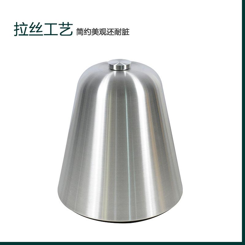 本色拉丝铝合金锥形茶几脚顶部铝饼托盘户外茶几脚底部配件厂