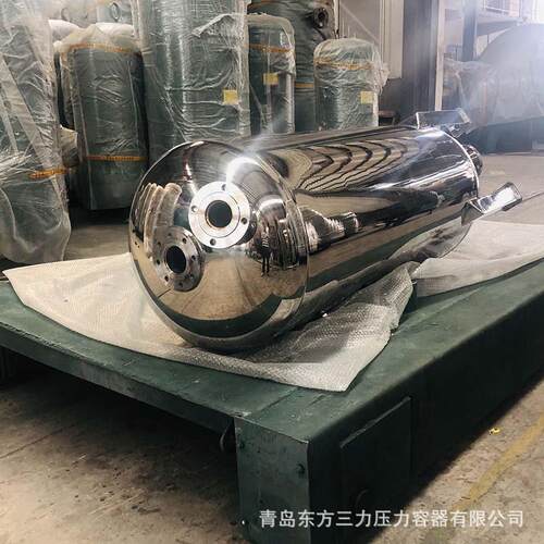 厂家定制不锈钢储水罐 304不锈钢压力缓冲稳压罐 2立方储气罐