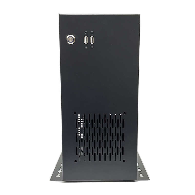 壁挂式机箱4槽多串口matx主板全高卡桌面CNC设备电脑工控机服务器