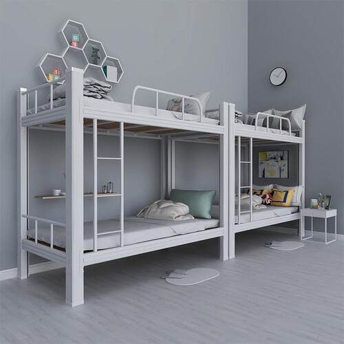 宿舍艺上上下床高低家用床儿童床双层双人员工床架铁子母床下铺床