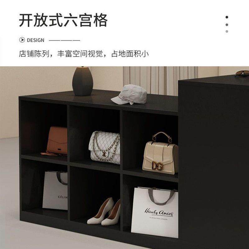 服装店中岛展示桌现代简约收银台女装店铺柜台收纳摆放陈列流水台