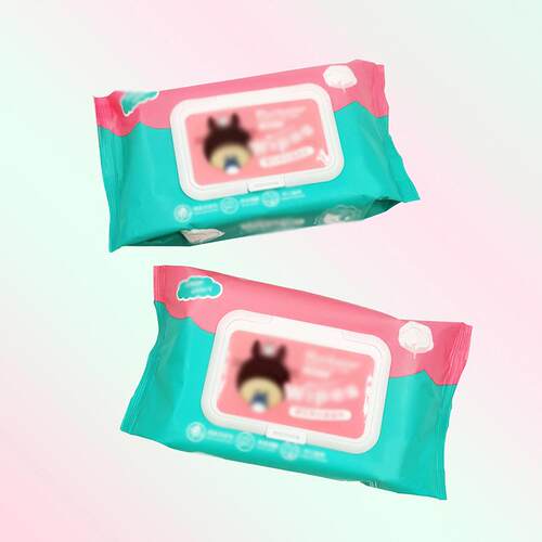 Baby Wipes, Thickened Draw-Type with Lid, for Hands and Mout