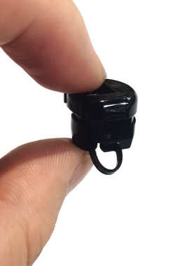 圆形尼龙PP卡线扣2P-4绝缘阻燃电线保护套固线器电源线固定线卡子