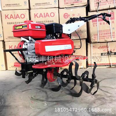 汽油理微耕手扶拖拉TQS机机多功能规田园管机汽油旋耕机格