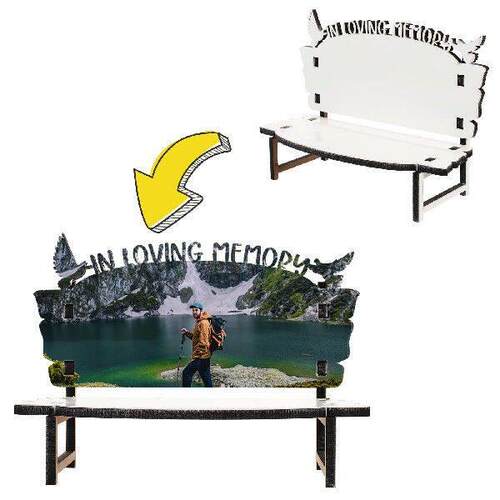 Ornament White Embryo Chair Sublimation Craft Heat Transfer