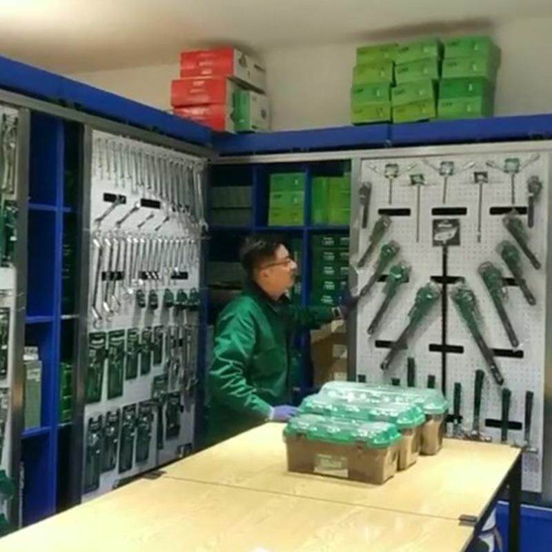 五金电动工具推拉式滑轨式展板挂板移动门展架货架展示架展柜