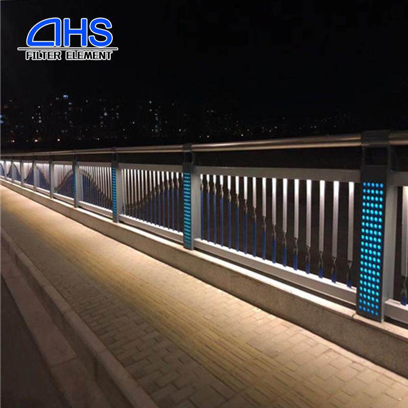 公385园河道LED桥灯光护栏园林景观灯光梁防护栏桥行道人灯天光栏