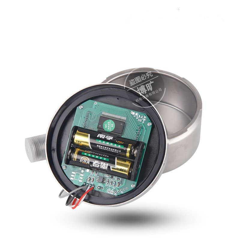 YS100不锈钢智能电池数显压力表0.4高精度耐震精密水压数字气压表