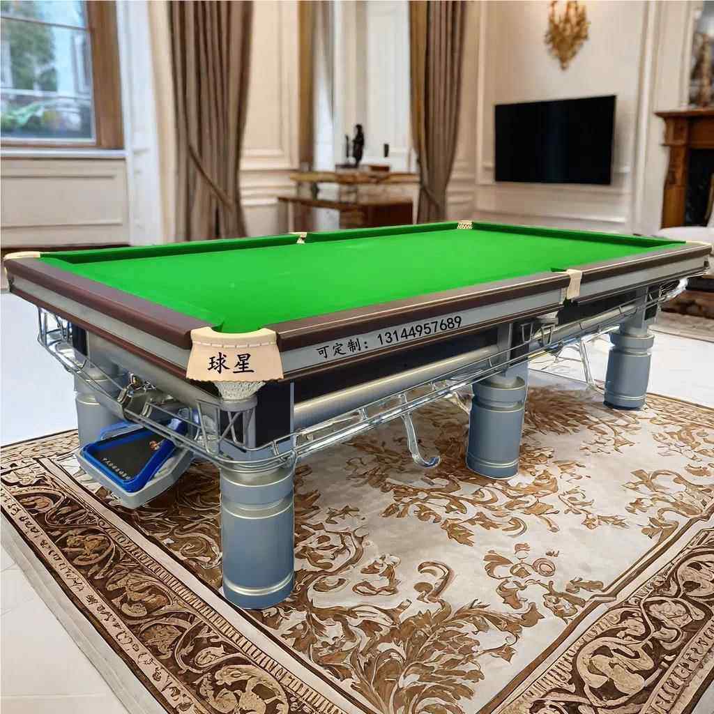 株洲台球家Q9-A用桌案球标准台五家渠球乌苏新疆球星台桌标准型商