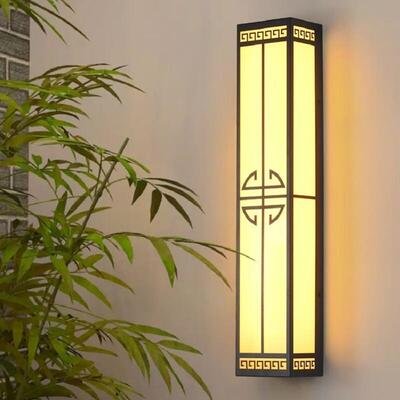 户外壁灯新中式庭院灯别墅大门口柱子壁灯室外防水外墙灯门楼装饰