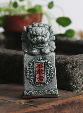 厂家批发新款 石敢当/貔貅石 太岁石共4款工艺品摆件