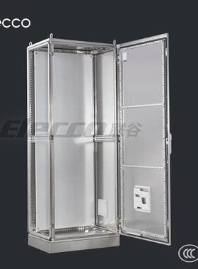 联谷不锈钢PS九折柜(1800+100)*800*600mm/201/304#PLC机柜威图柜