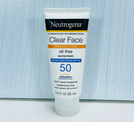 美国露得清Neutrogena ClearFace净面防痘过敏清爽无油防晒霜乳液