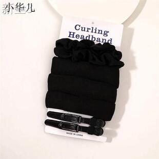 Iron Headband Lazy Heatless Silk Curlers Curler 卷发器 Hair