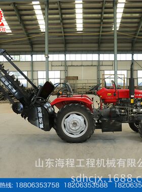 HCK-120翘开沟机大型挖沟机专业新型圆盘柴油机旋耕机柴油动力