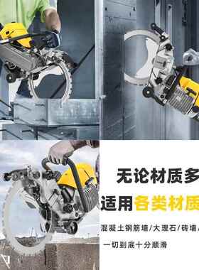 铁成动环锯VTC汽油墙切墙机混凝土切机多功能开墙改力窗石材切割